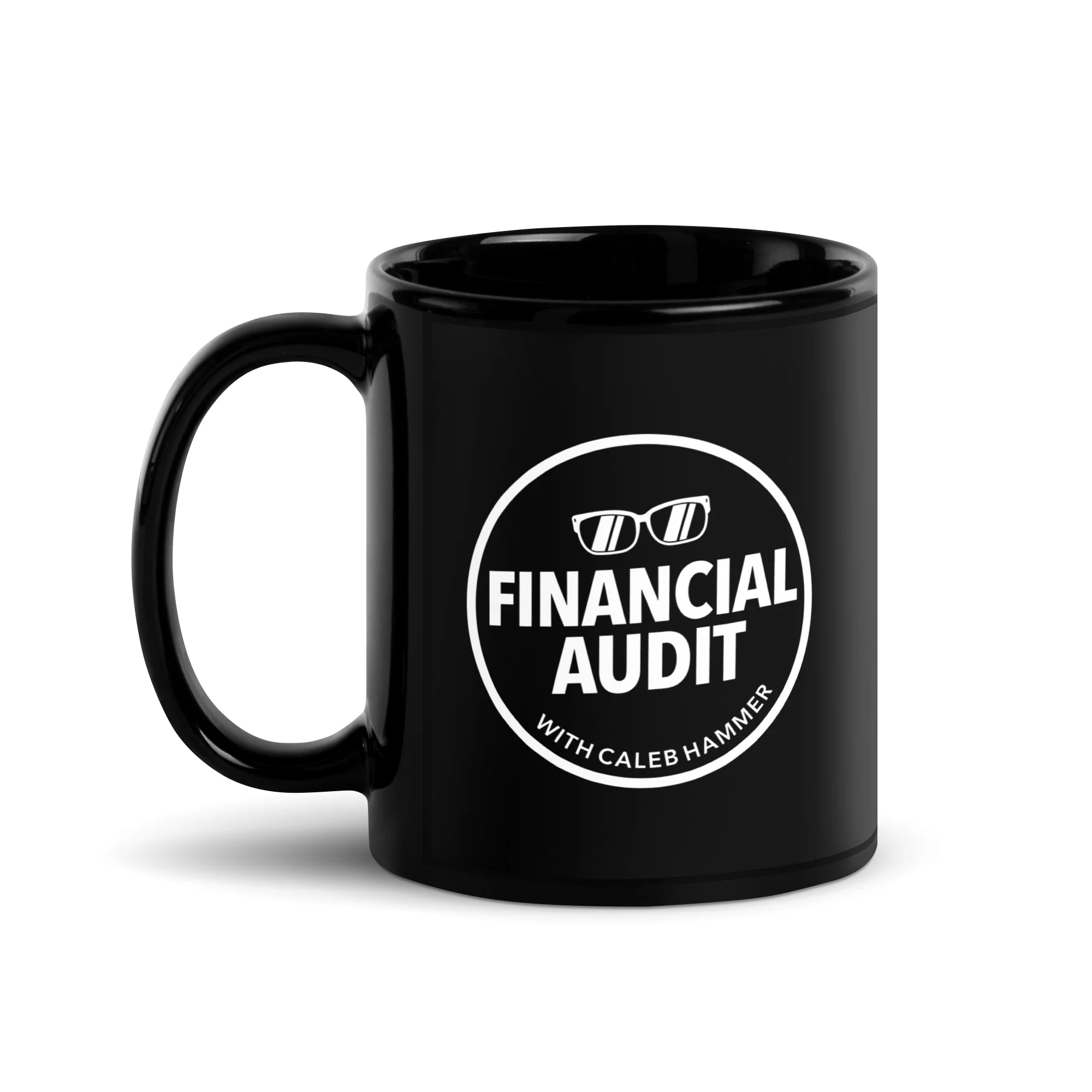 Financial Audit Logo Mug (Black) - Image 3